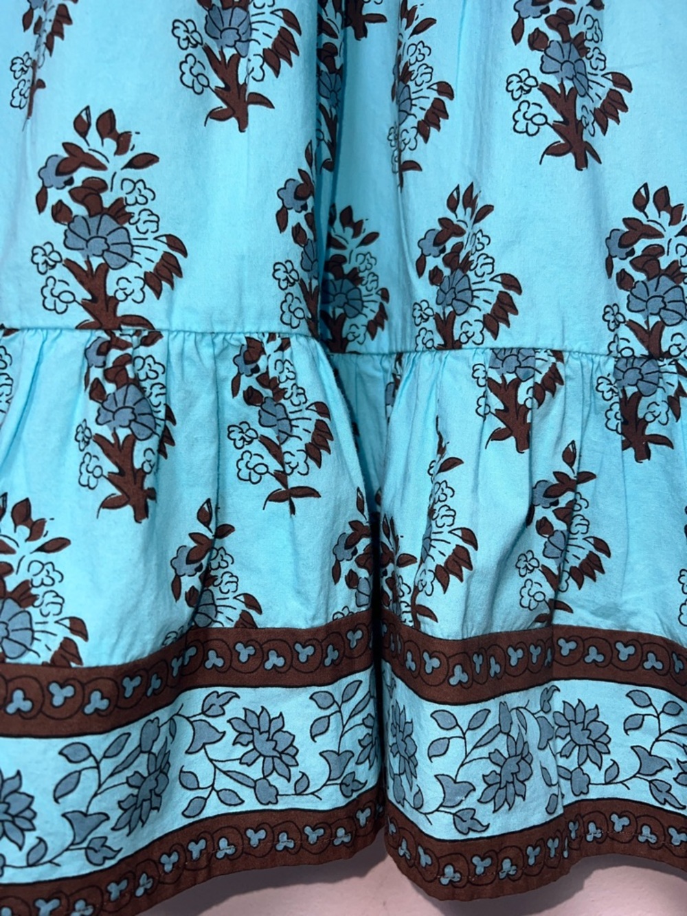 Tuckernuck tnuck TropicalTurquoise bouquet kenzo Mini Dress Boho, Beach Resort - Picture 7 of 9